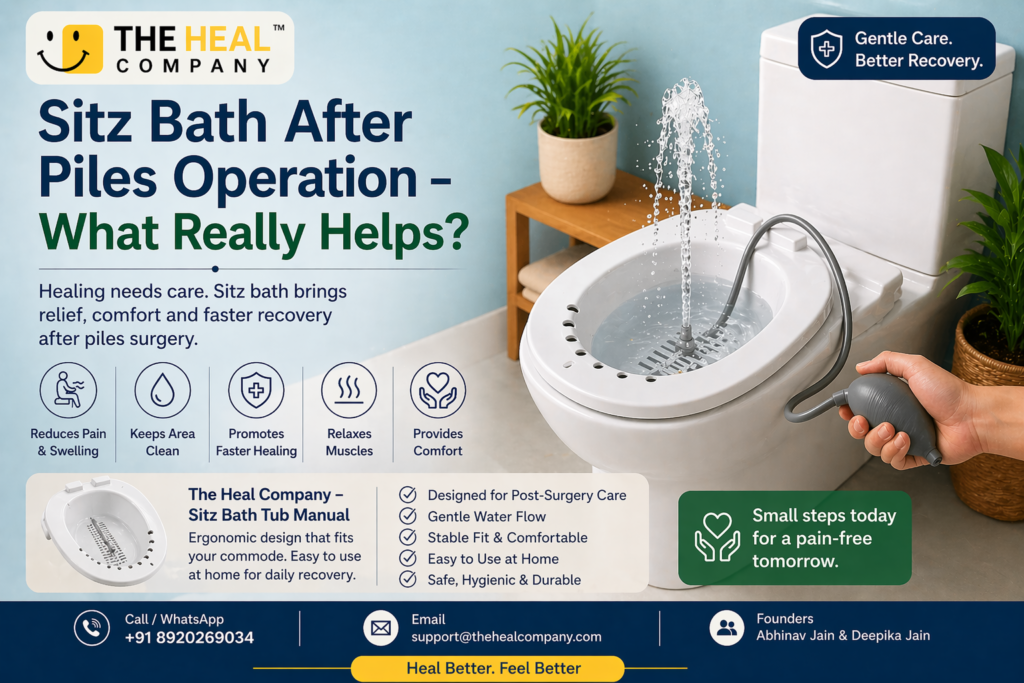 Sitz Bath After Piles Operation – What Really Helps?