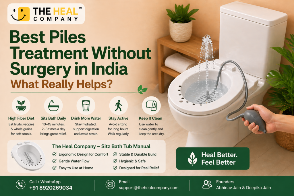 Best Piles Treatment Without Surgery in India