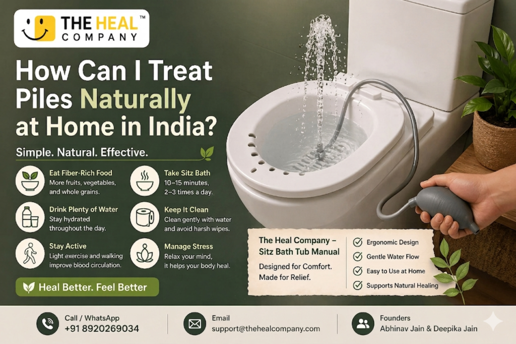 How Can I Treat Piles Naturally at Home in India?