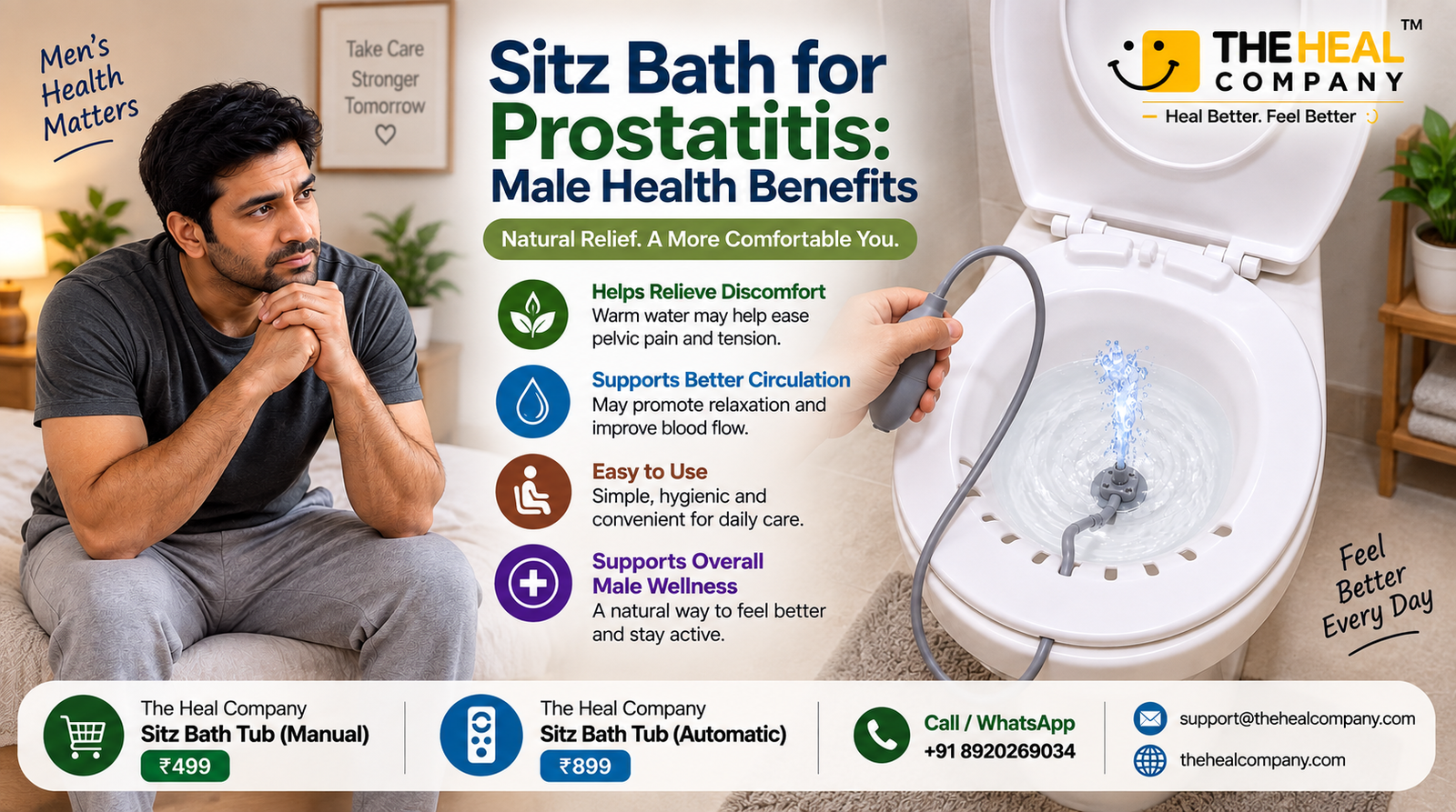 Sitz Bath for Prostatitis: Male Health Benefits