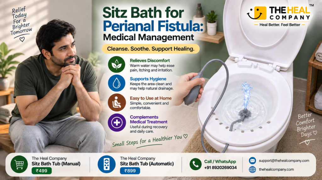 Sitz Bath for Perianal Fistula: Medical Management