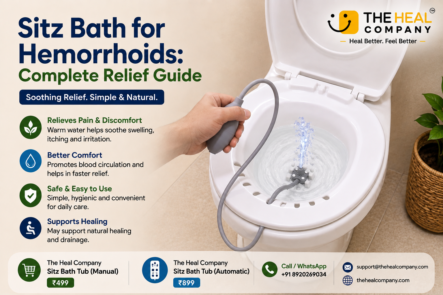 Sitz Bath for Hemorrhoids: Complete Relief Guide