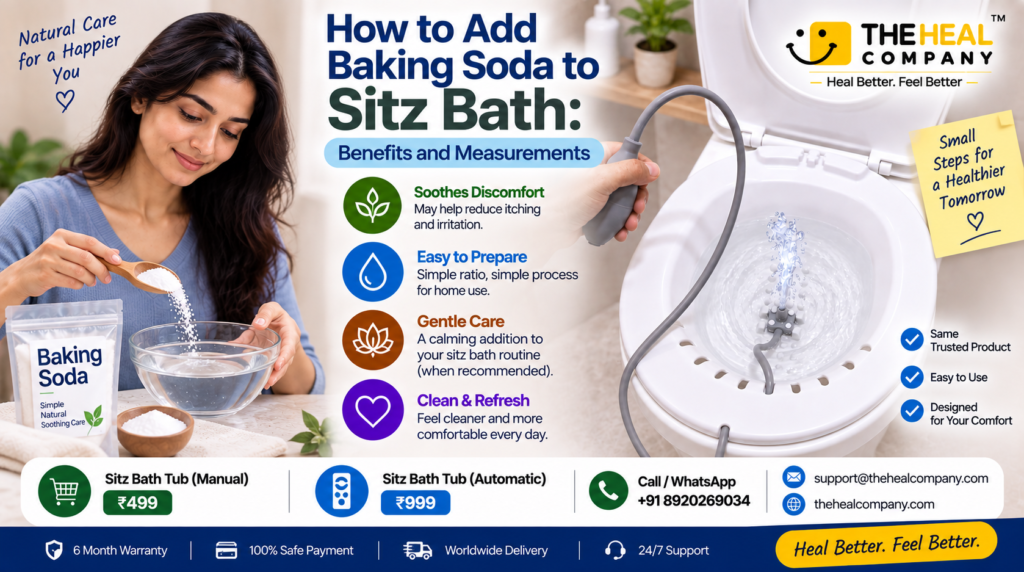 How to Add Baking Soda to Sitz Bath: Benefits and Measurements