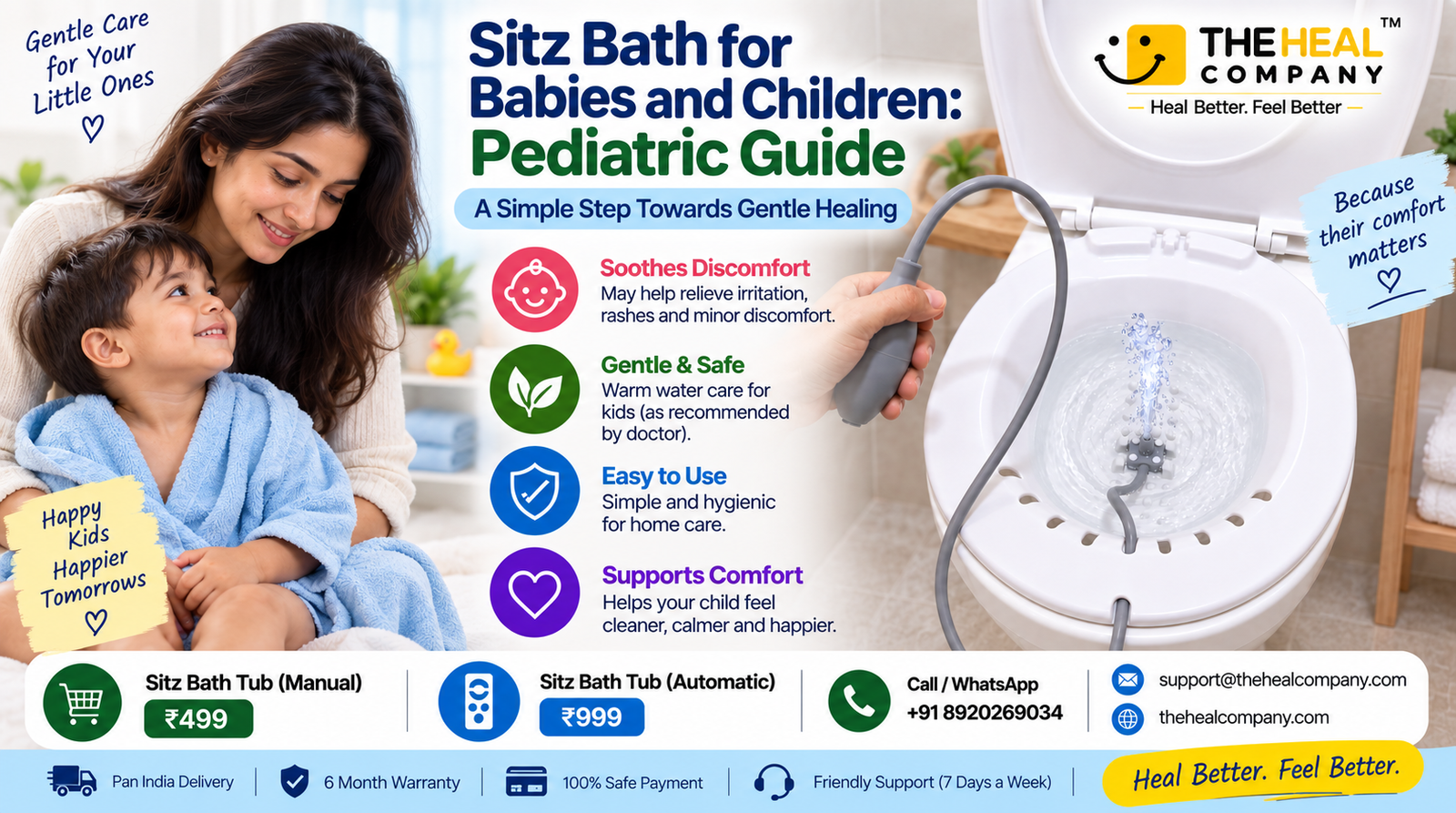 Sitz Bath for Babies and Children: Pediatric Guide