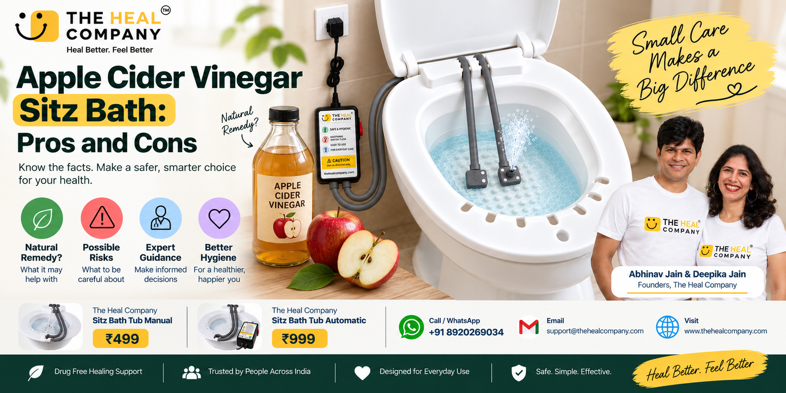 Apple Cider Vinegar Sitz Bath: Pros and Cons