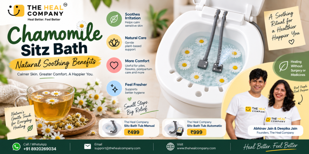 Chamomile Sitz Bath: Natural Soothing Benefits