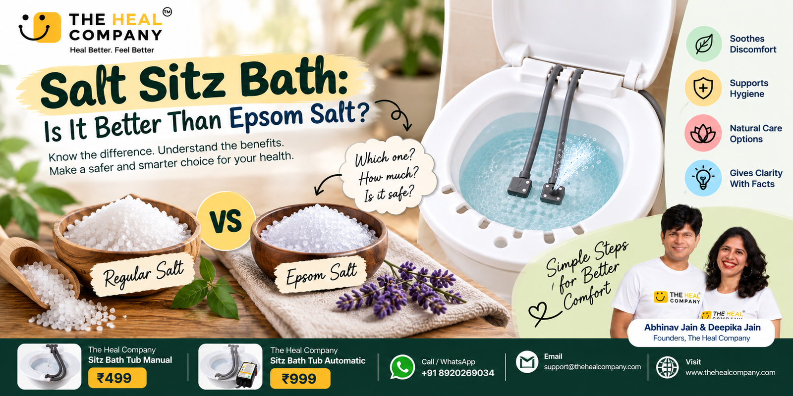 Salt Sitz Bath: Is It Better Than Epsom Salt?