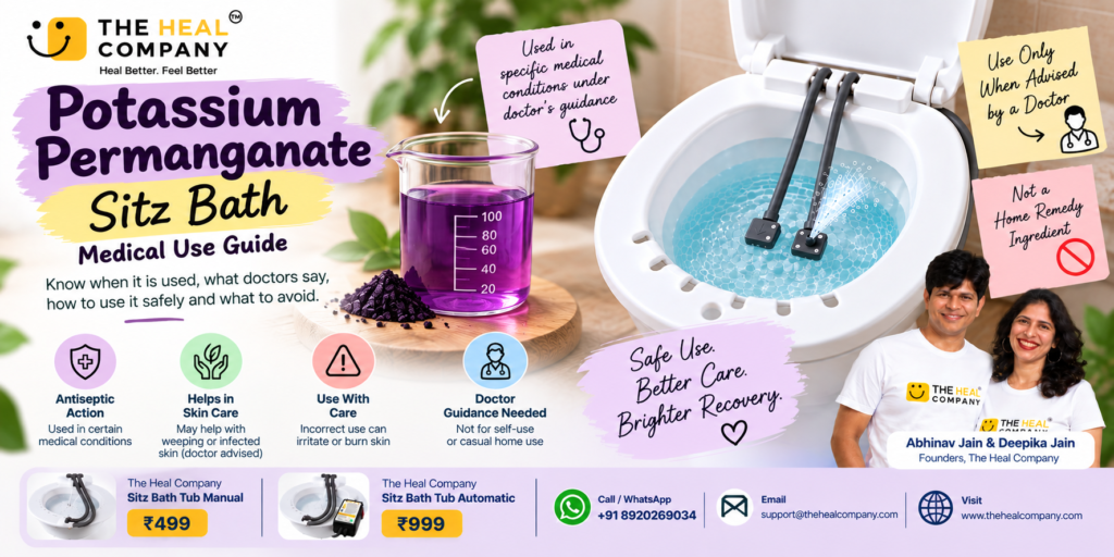 Potassium Permanganate Sitz Bath: Medical Use Guide