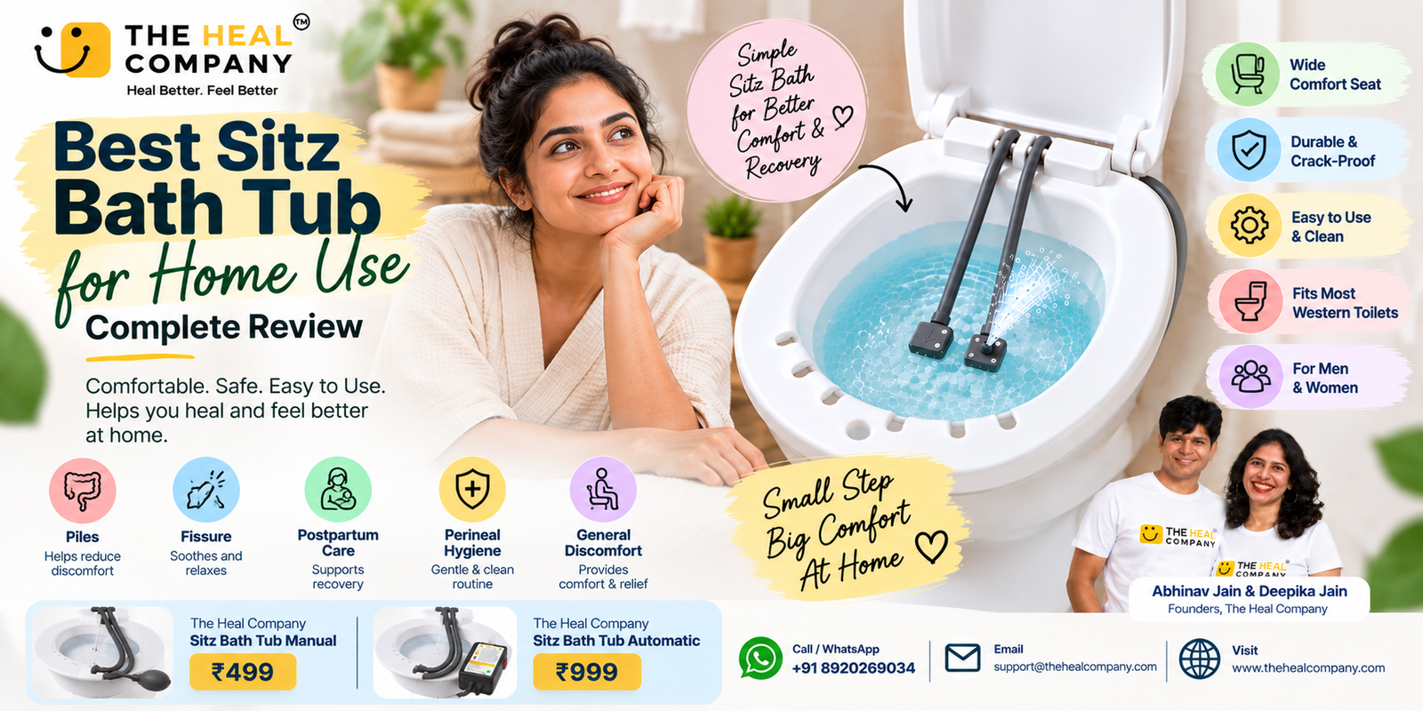 Best Sitz Bath Tub for Home Use: Complete Review