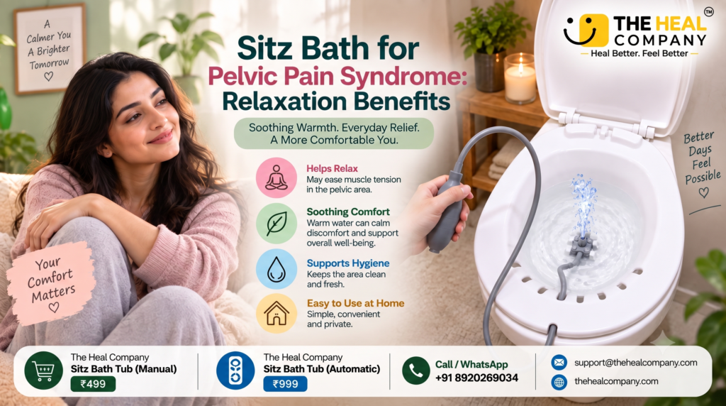 Sitz Bath for Pelvic Pain Syndrome: Relaxation Benefits