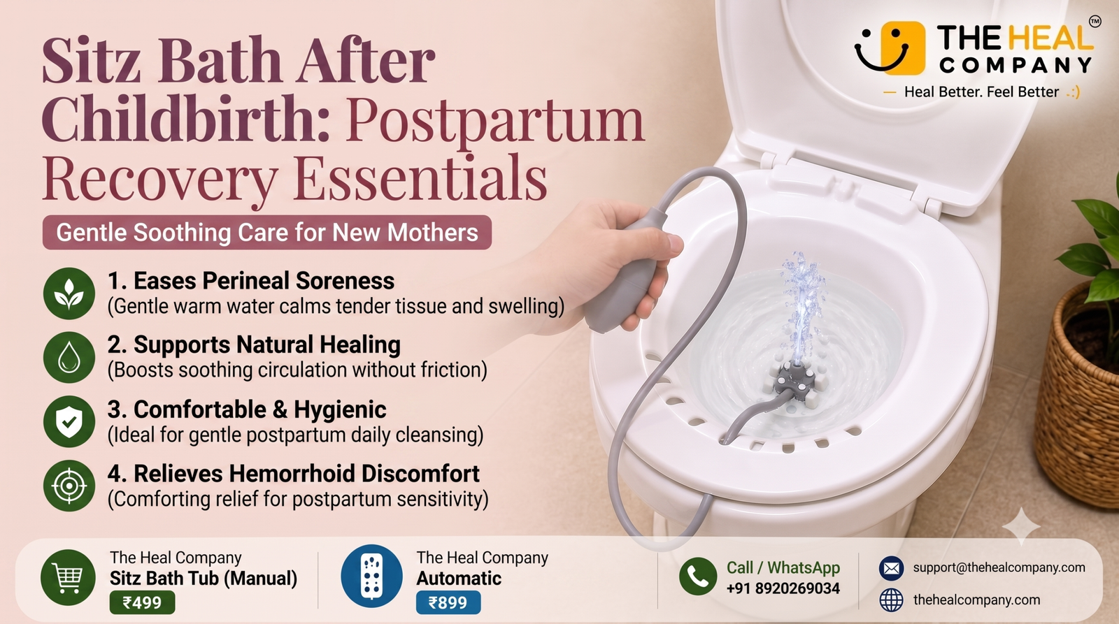 Sitz Bath After Childbirth: Postpartum Recovery Essentials
