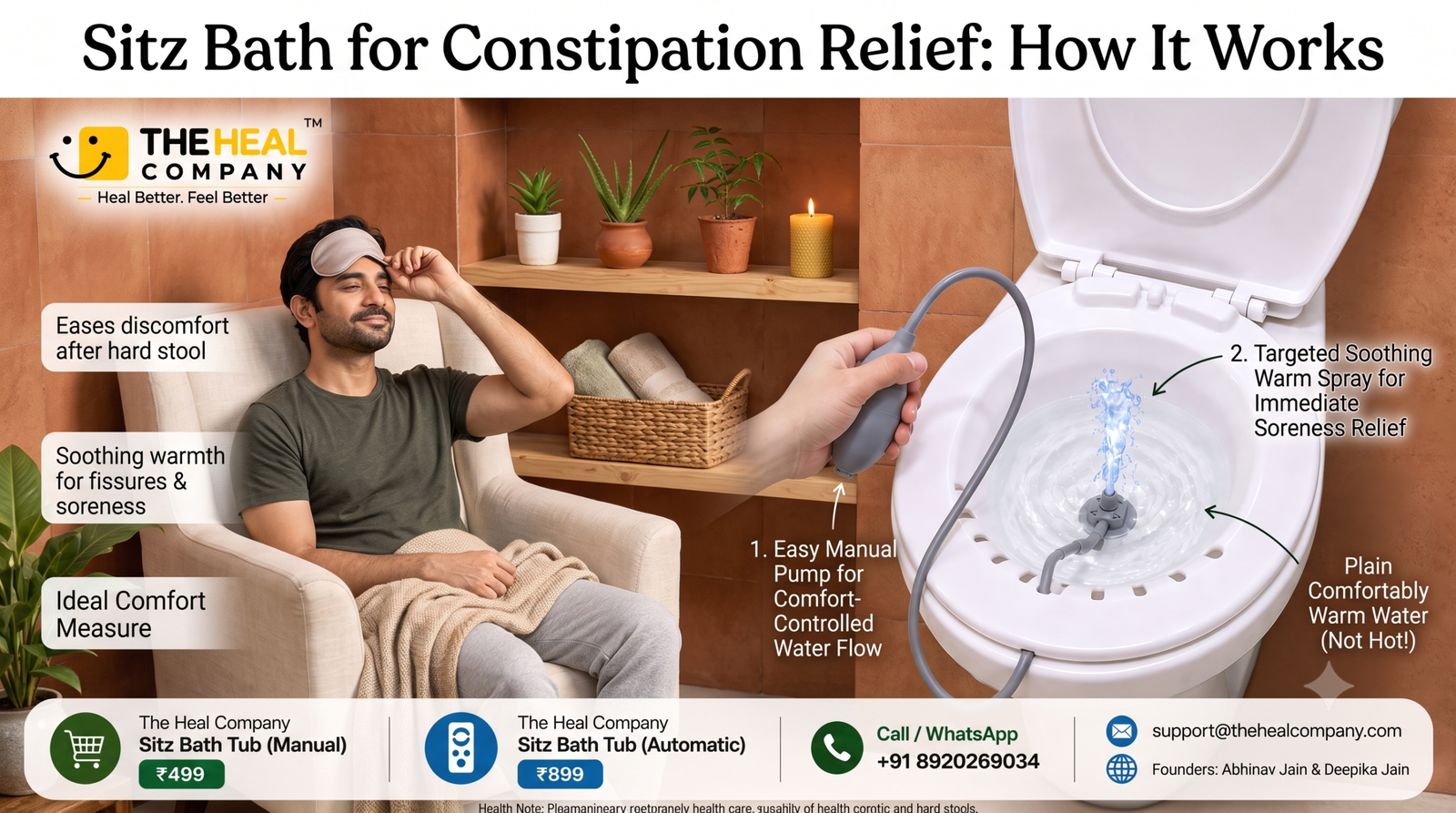 Sitz Bath for Constipation Relief: How It Works