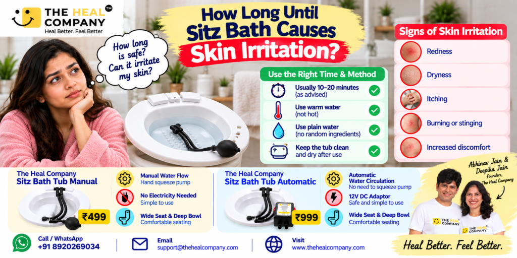 Sitz Bath Side Effects: What to Watch For